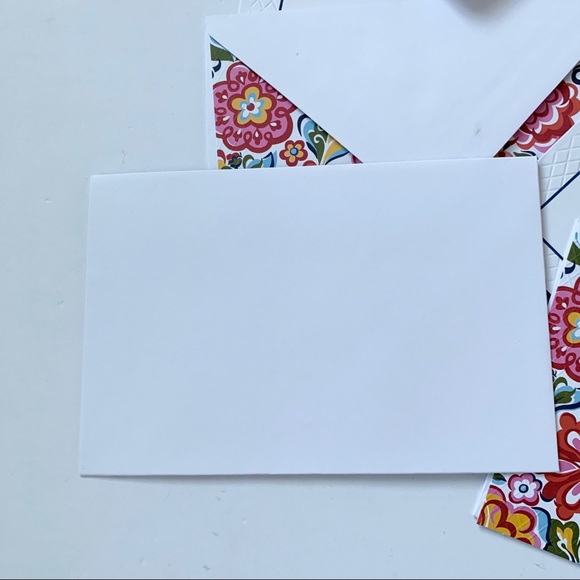 Vera Bradley Stationary Note Cards Six Cards - Picture 3 of 7